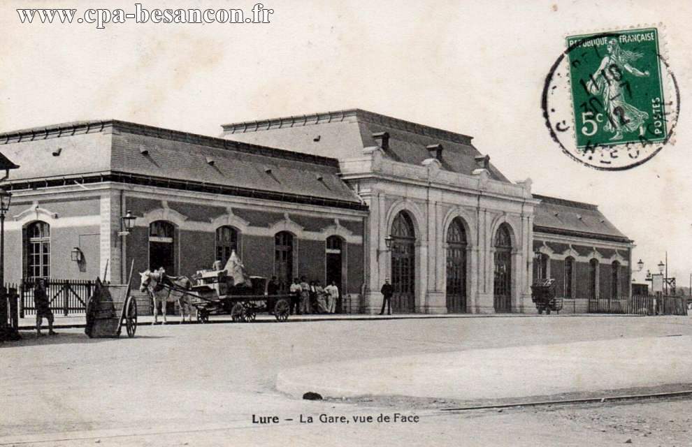 Lure - La Gare, vue de Face